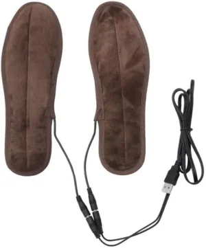 Insoles Electric Heated Shoe Insoles Warm Socks Feet Heater Foot Winter Warmer Camping Hiking Accessories(41-42yard)