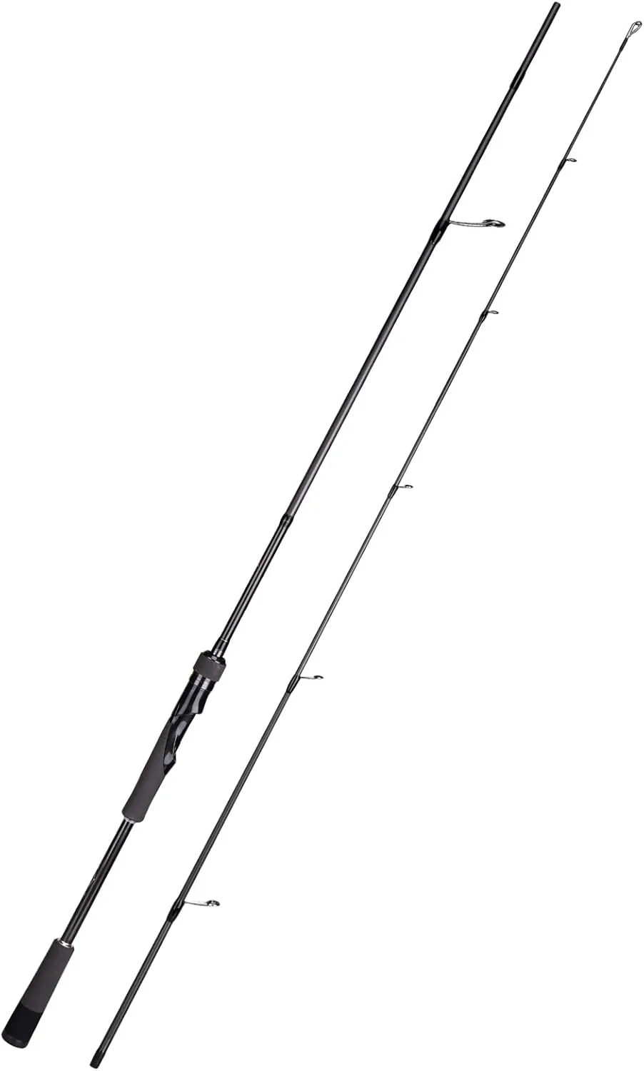 Jenseits Fishing Rods – 2-Piece Carbon Fiber Rod, Medium Heavy Power Extra Fast Action, Premium Cork Handle, Ceramic Guides – Precision Rod for Bass & Salmon Fishing