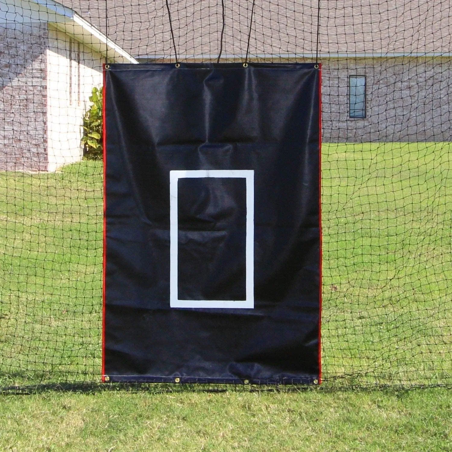 Jones Sports 42PLY Medium Duty #24 Batting CAGE with EZ Frame KIT for Baseball, Softball, Backyard Sports
