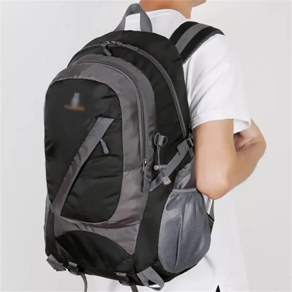 JSEIAJB 40L Outdoor Sports Backpack Travel Backpack Large Capacity Hiking Bag(C)