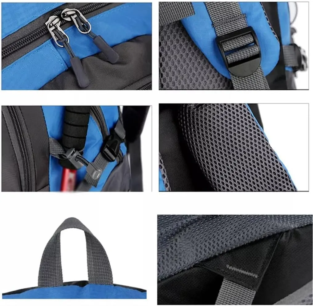 JSEIAJB 40L Outdoor Sports Backpack Travel Backpack Large Capacity Hiking Bag(C)