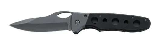 KA-BAR 3076 Agama Folding Knife 3-5/8″ Plain Blade, G10 Handles