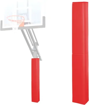 Katop Square Basketball Pole Pad, Heavy Duty Protective Pole Padding Fits 5"x5", 6"x6" Pole&Base, Durable UV-Resistant Waterproof Basketball Hoop Padding for Player Safety Outdoor and Indoor