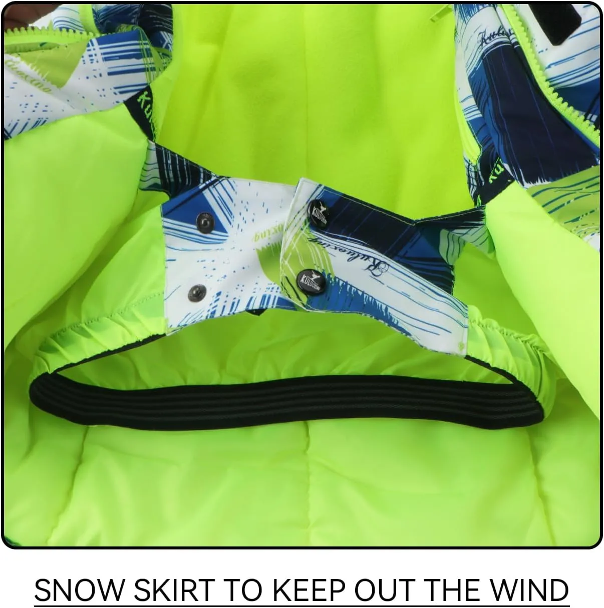 Kids Ski Jacket & Pants Set Winter Snowboarding Rain Coats Girls Boys Snow Suits