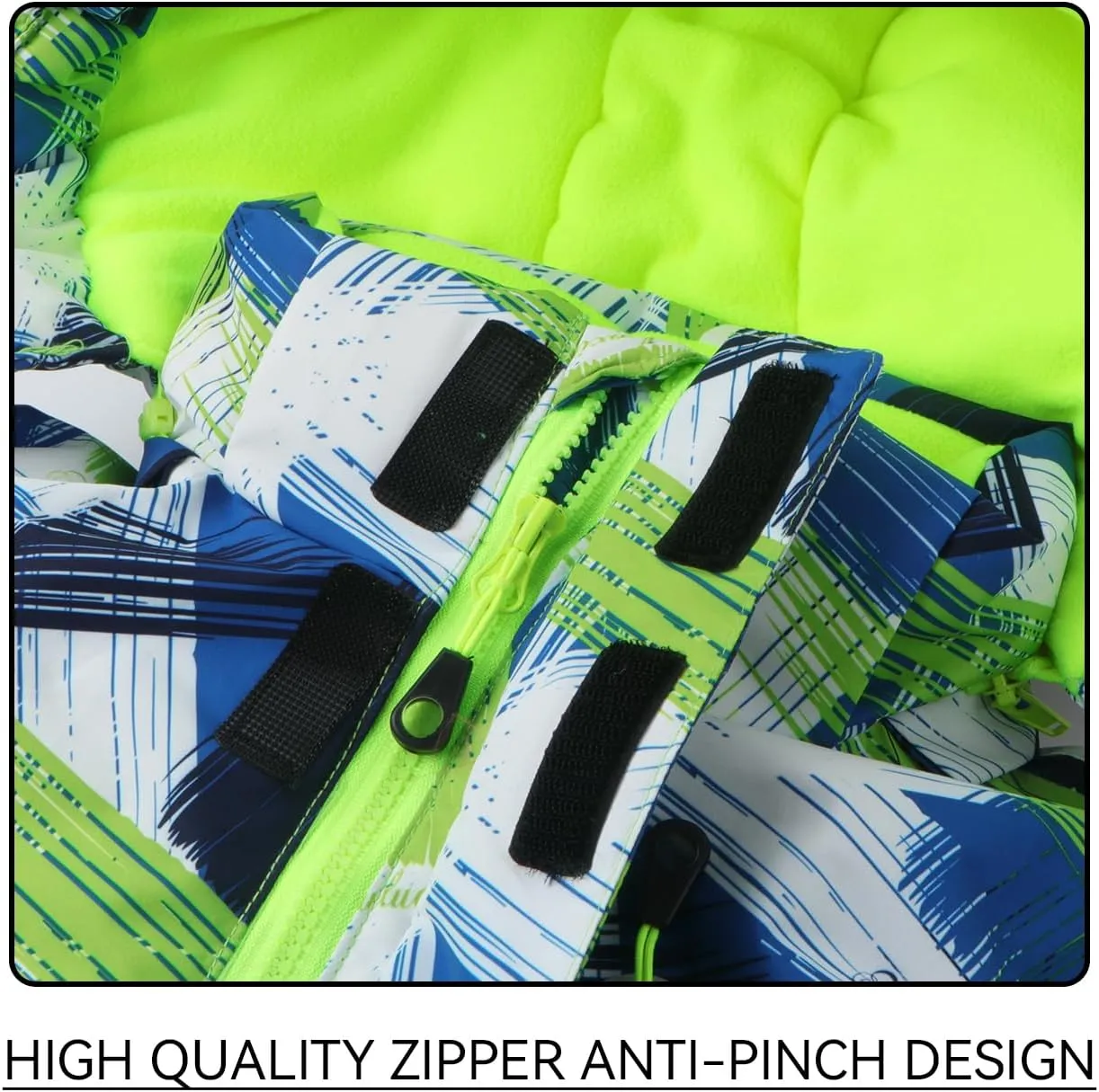 Kids Ski Jacket & Pants Set Winter Snowboarding Rain Coats Girls Boys Snow Suits
