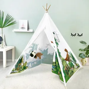 Kids Teepee Tent Toddler Indian Tipi Tent for Kids Upgrade Stable Indoor Playhouse Outdoor Play Tent for Girls & Boys