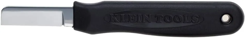 Klein Tools 44200 Cable Splicers Knife, Heavy-Duty Handle, Cutlery Steel Blade