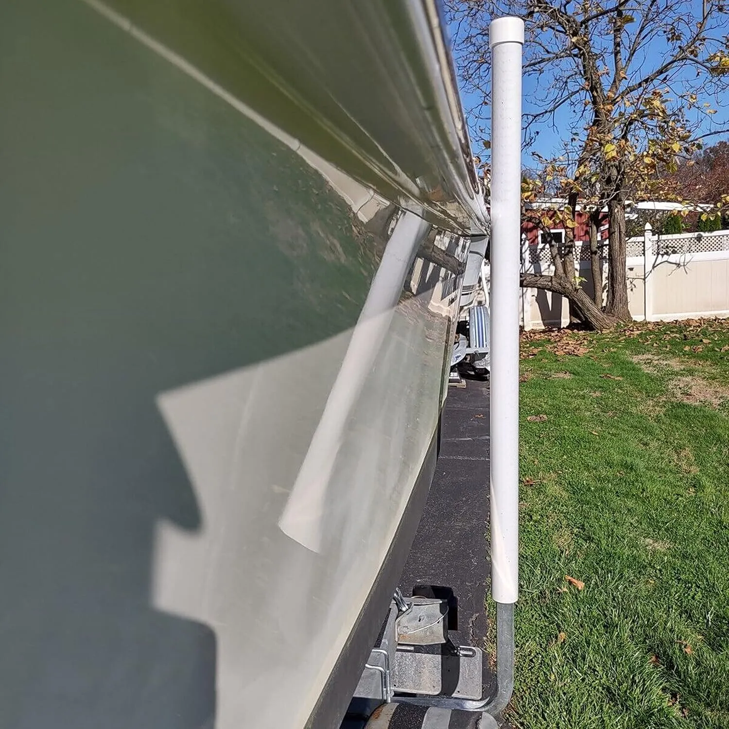 Kojem Boat Trailer Guide Poles for Ski Boat, Fishing Boat, Sailboat, Kayak, Canoe (Size and Color Selected)