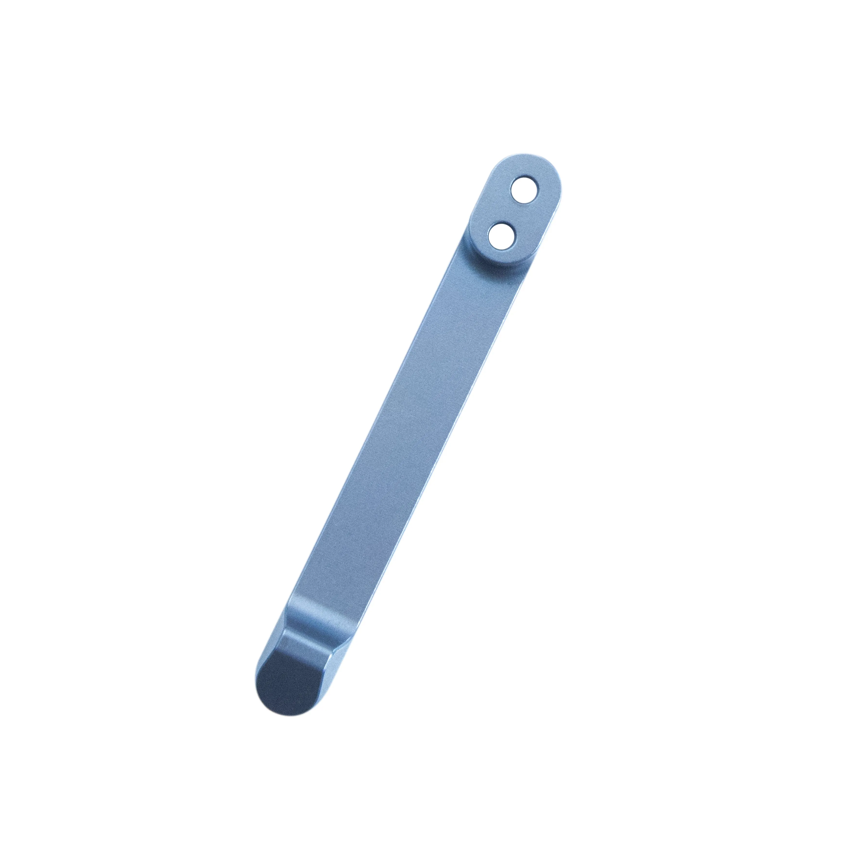 Kubey Titanium Clip for Folding Knives, 1 Piece with 2 Screws, Blue, KH032
