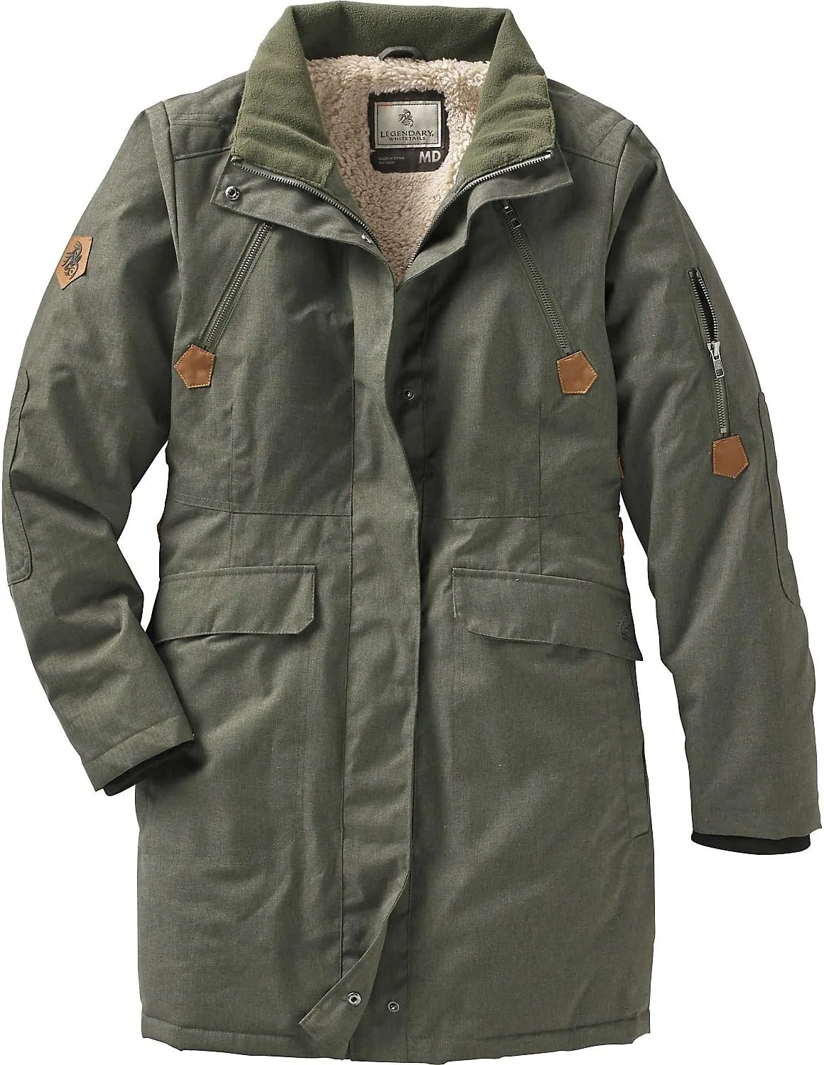 Legendary Whitetails Women's Waterproof Anchorage Parka Winter Coat with Durable Removable Hood