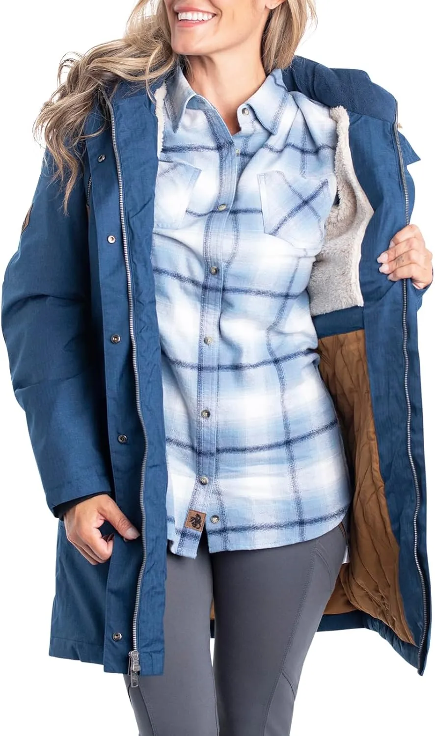 Legendary Whitetails Women's Waterproof Anchorage Parka Winter Coat with Durable Removable Hood