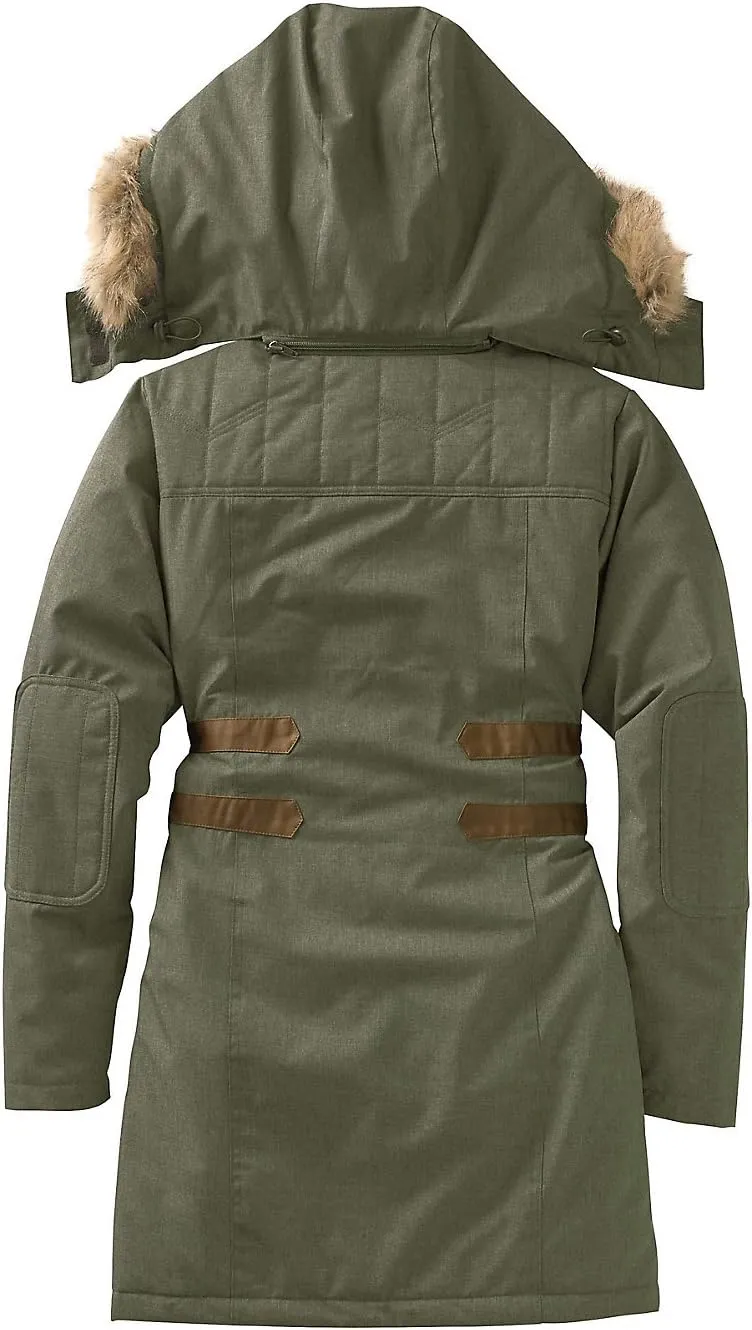 Legendary Whitetails Women's Waterproof Anchorage Parka Winter Coat with Durable Removable Hood