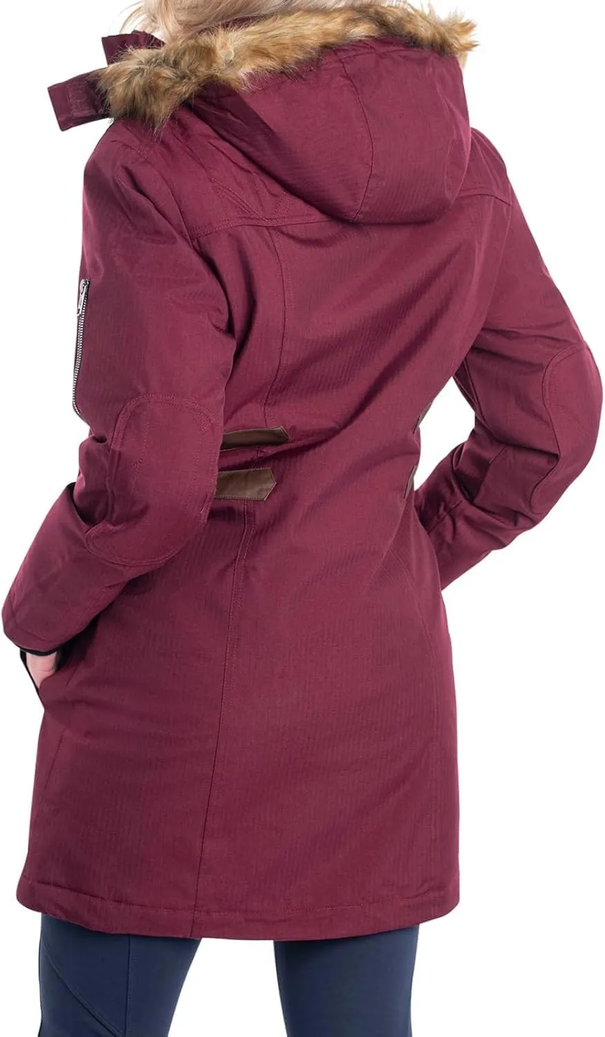 Legendary Whitetails Women's Waterproof Anchorage Parka Winter Coat with Durable Removable Hood