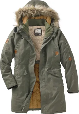 Legendary Whitetails Women's Waterproof Anchorage Parka Winter Coat with Durable Removable Hood