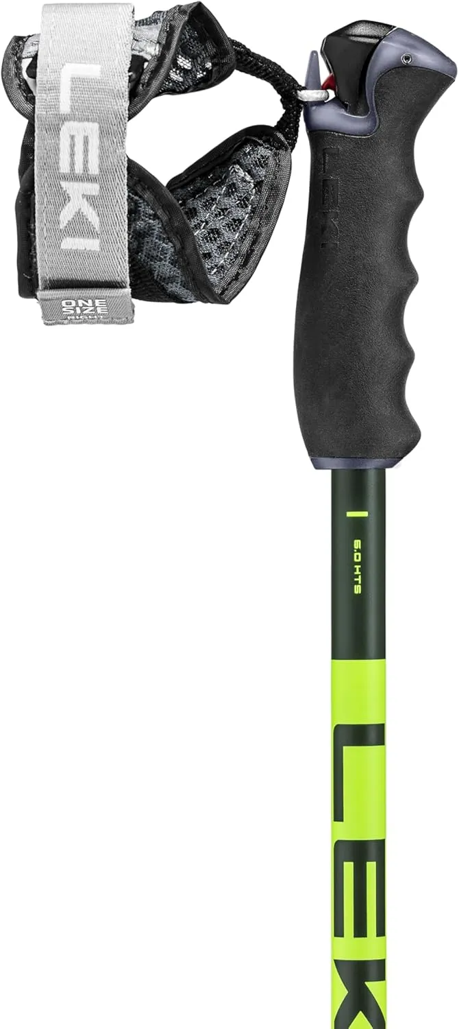 LEKI Detect S Lightweight Aluminum Ski Poles for Downhill Skiing