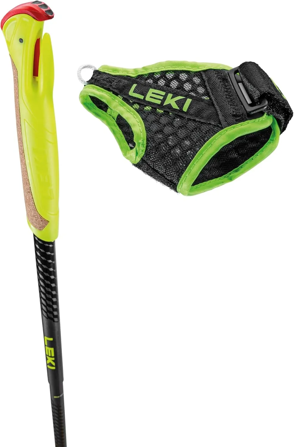 LEKI Evotrail FX.One TA Aluminum Lightweight Collapsible Trekking Poles for Hiking & Trail Running