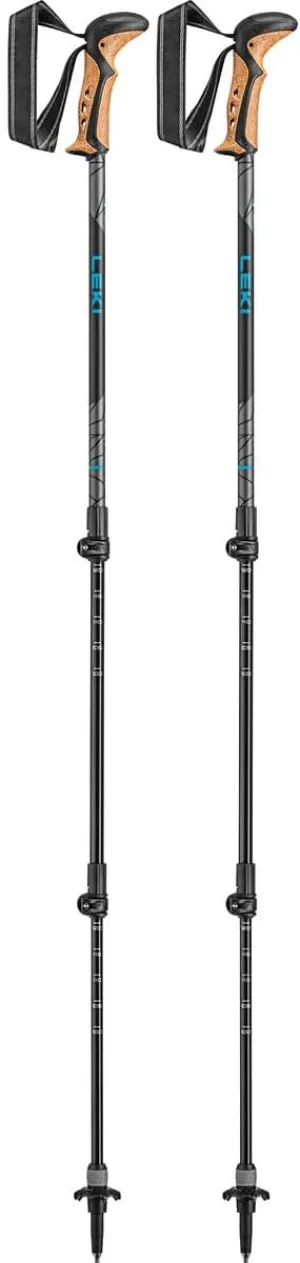 LEKI Khumbu Lite AS Aluminum Adjustable Lightweight Walking Poles for Trekking & Hiking