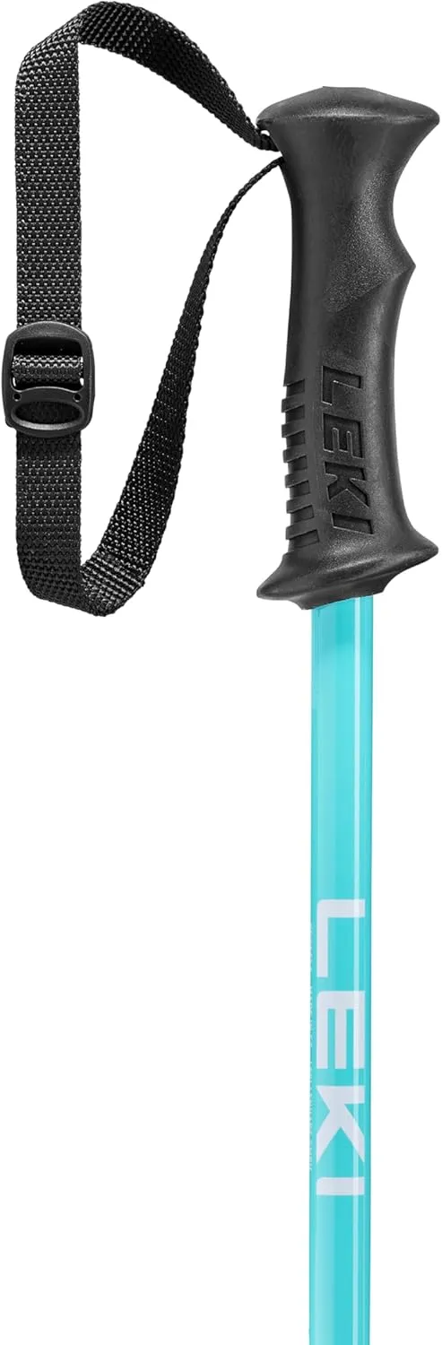 LEKI Kids’ Rider Lightweight Aluminum Ski Poles for Downhill Skiing
