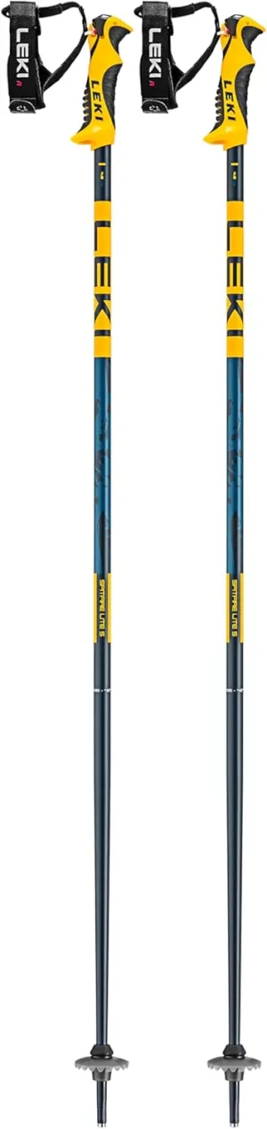 LEKI Kids’ Spitfire Lite S Lightweight Aluminum Ski Poles for Alpine Skiing