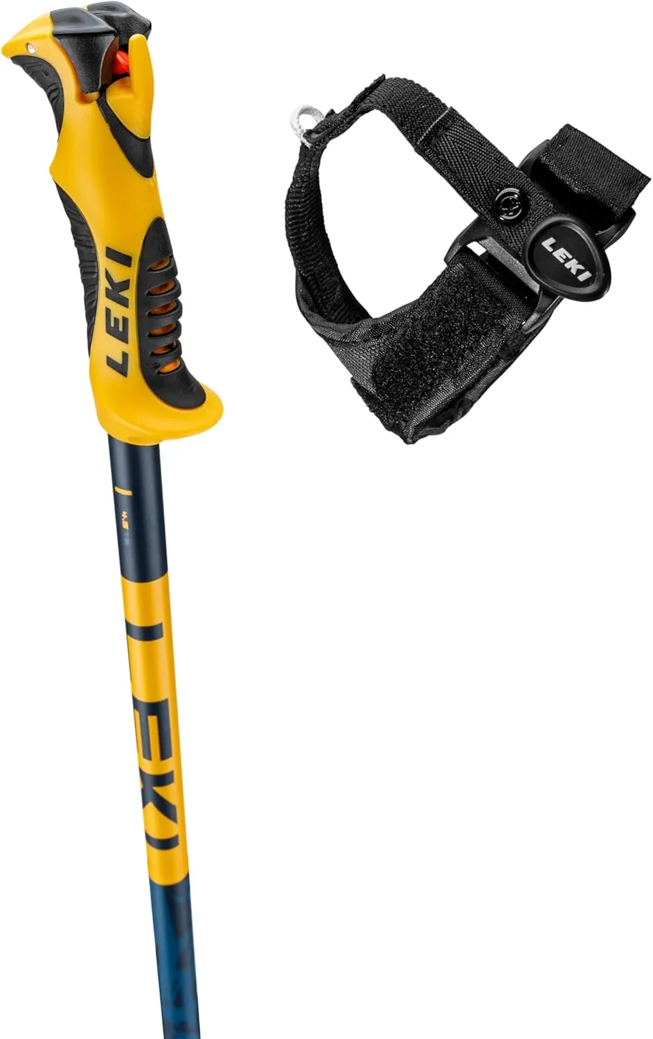 LEKI Kids’ Spitfire Lite S Lightweight Aluminum Ski Poles for Alpine Skiing