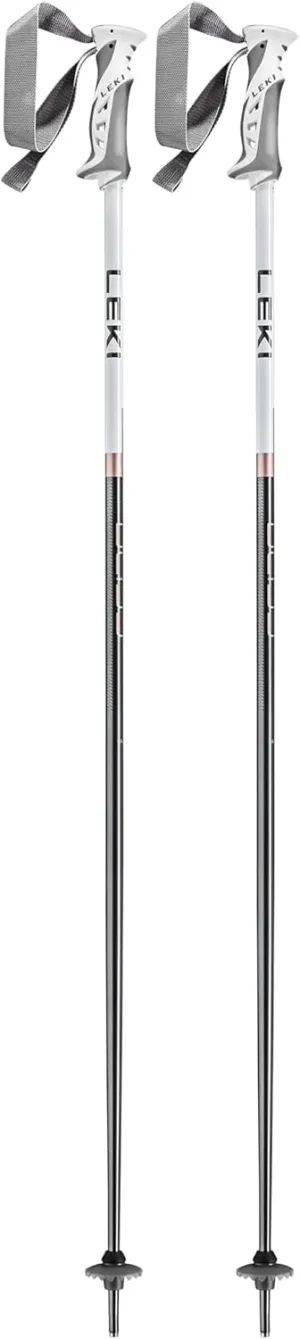 LEKI Women’s Bliss Lightweight Aluminum Ski Poles for Alpine Skiing