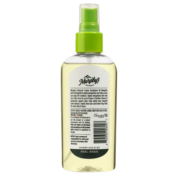 Lemon Eucalyptus Oil Mosquito and Tick Repellent Spray (4oz)