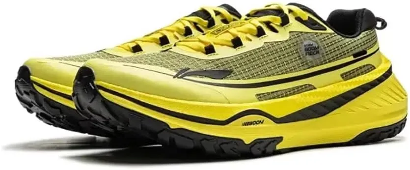 LI-NING DI LU V2 Men Running Shoes Boom Fiber High Rebound Cross-Country Sport Shoes ARNU009 ARNV001