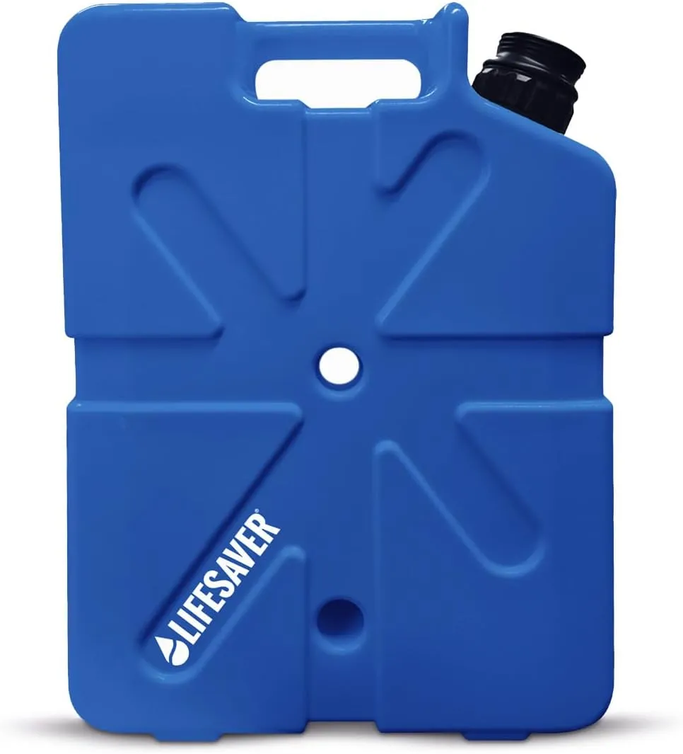 Lifesaver Jerrycan Water Purifier - Military Spec, Heavy Duty Water Purifier for Overlanding, Camping, Hiking, Emergency Preparedness and Survival Kit