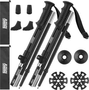 Lightweight Trekking Poles 2 pack   Raincoat