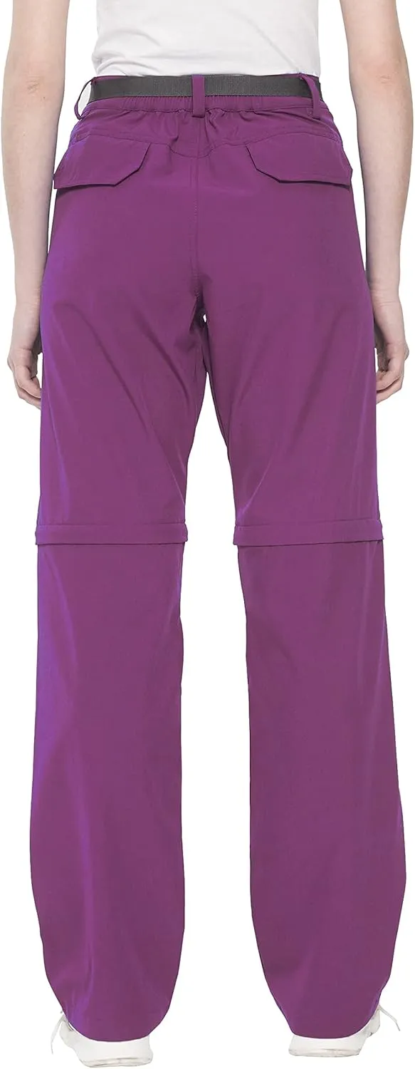 Little Donkey Andy Women's Convertible Hiking Pants Quick Dry Zip Off Shorts Lightweight Fishing Travel Trousers