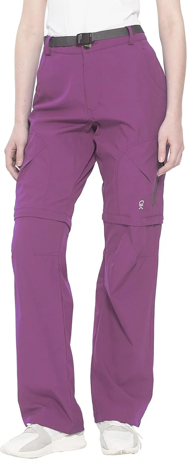 Little Donkey Andy Women's Convertible Hiking Pants Quick Dry Zip Off Shorts Lightweight Fishing Travel Trousers