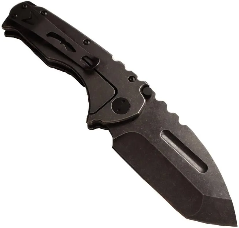 MASALONG all steel heavy-duty D2 steel folding knife high hardness camping survival fishing mountaineering