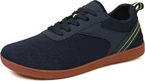 Men's and Women's Fashionable Casual and Comfortable Walking Shoes Couple Knitted Breathable Barefoot Sports Shoes Anti Slip Soft Sole Casual Shoes