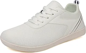 Men's and Women's Fashionable Casual and Comfortable Walking Shoes Couple Knitted Breathable Barefoot Sports Shoes Anti Slip Soft Sole Casual Shoes