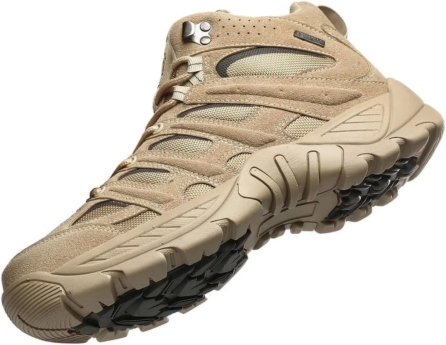 Men's Hiking Boots Lightweight Mid Ankle Trekking Trails Waterproof Boots Work Shoes