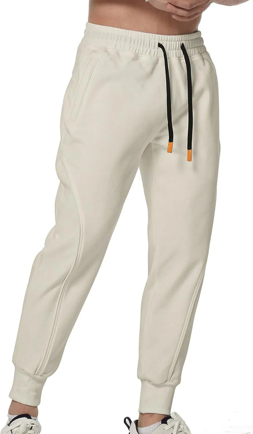 Men's Jogger Pants Sports Athletic Gym Running Pants for Men Drastring Outdoor Casual Lightweight Sweatpants