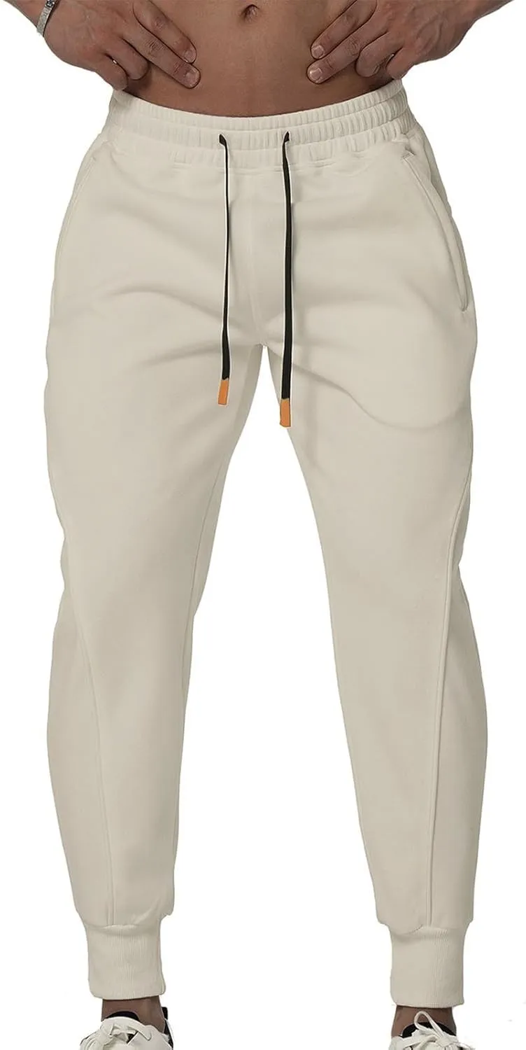 Men's Jogger Pants Sports Athletic Gym Running Pants for Men Drastring Outdoor Casual Lightweight Sweatpants