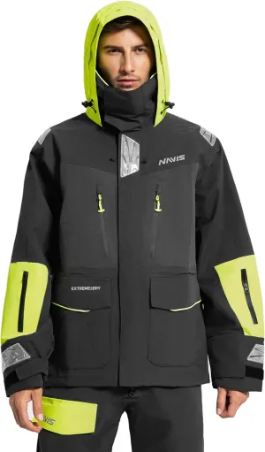 Men's Sailing Jacket - 3Layer-GORE PRO-TEX Waterproof Breathable Rain Gear for Coastal/Offshore