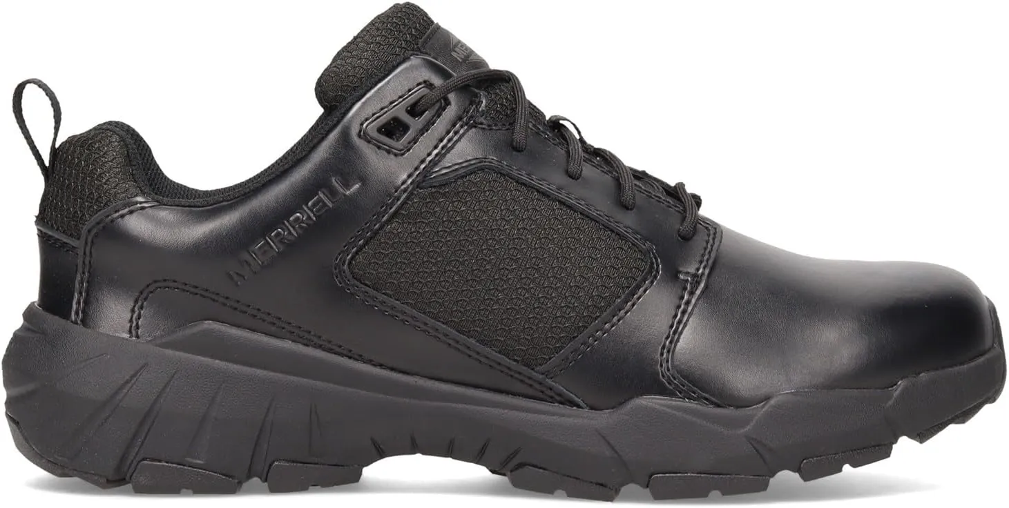 Merrell Men's Fullbench Tactical Industrial Boots, Waterproof & Breathable Coated Leather & Mesh Upper Work Hiking Shoes
