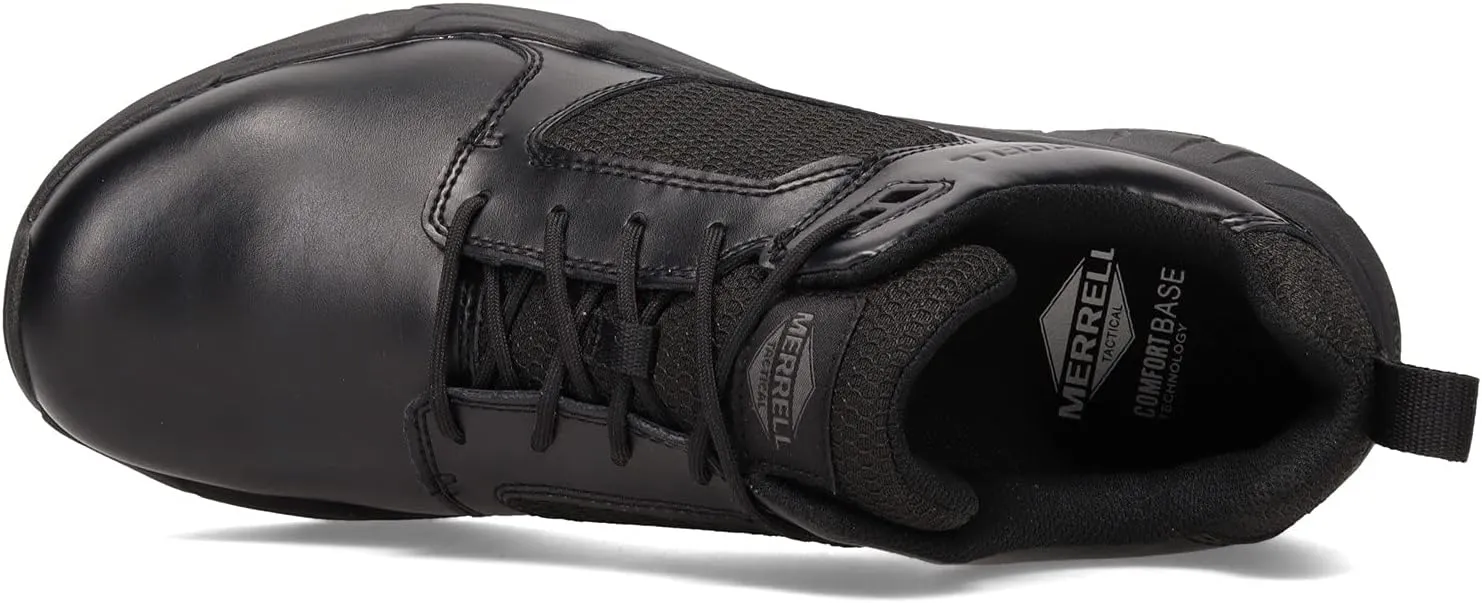 Merrell Men's Fullbench Tactical Industrial Boots, Waterproof & Breathable Coated Leather & Mesh Upper Work Hiking Shoes