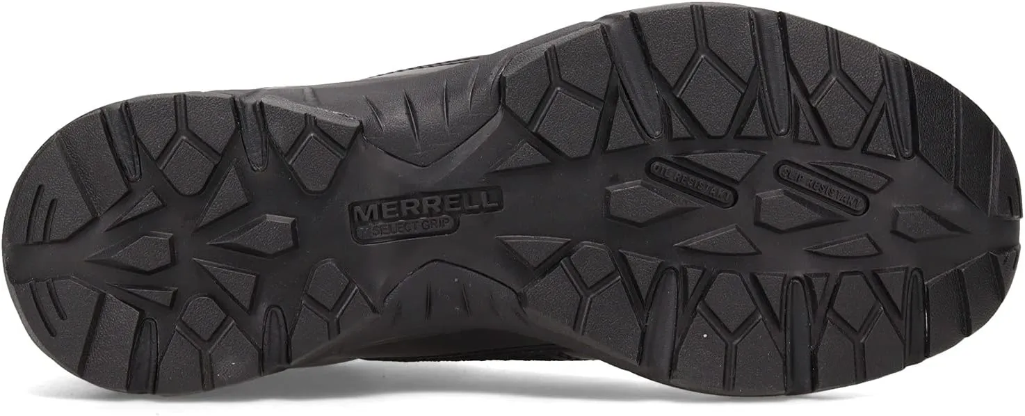 Merrell Men's Fullbench Tactical Industrial Boots, Waterproof & Breathable Coated Leather & Mesh Upper Work Hiking Shoes