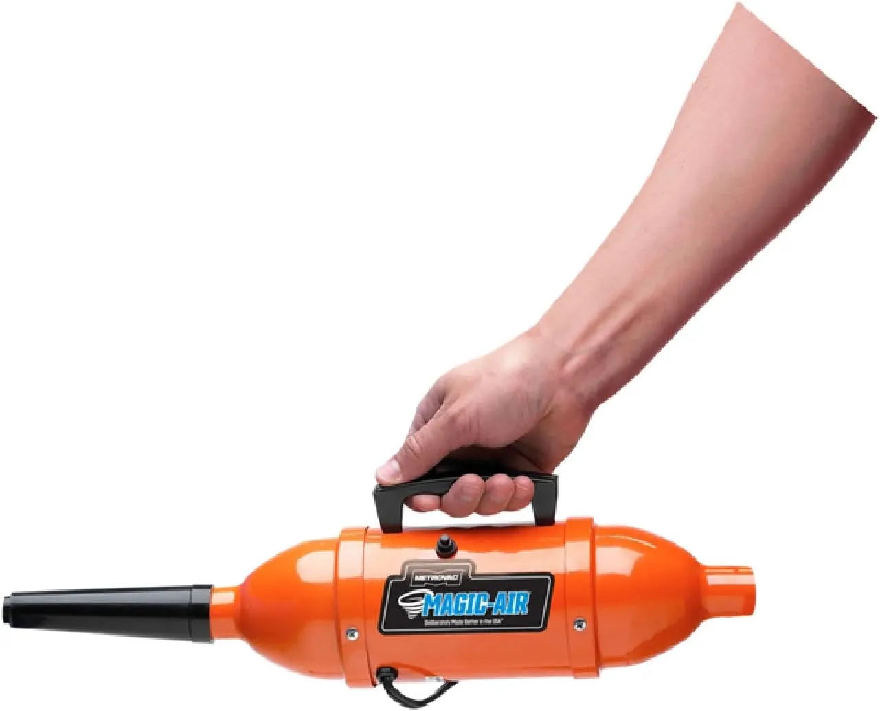 METROVAC Vacuum 110-IDAR, 110-Volt Magic Air Inflator/Deflator, High-Powered Electric Pump for Inflatables, Air Mattresses, and Pool Toys