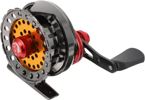Mikikit 1Pc Portable Fishing Reel Wheel Durable Fishing Rod Accessory for Rivers and Lakes Comfortable Handle Strong Performance for Beginners and Experienced Fishers