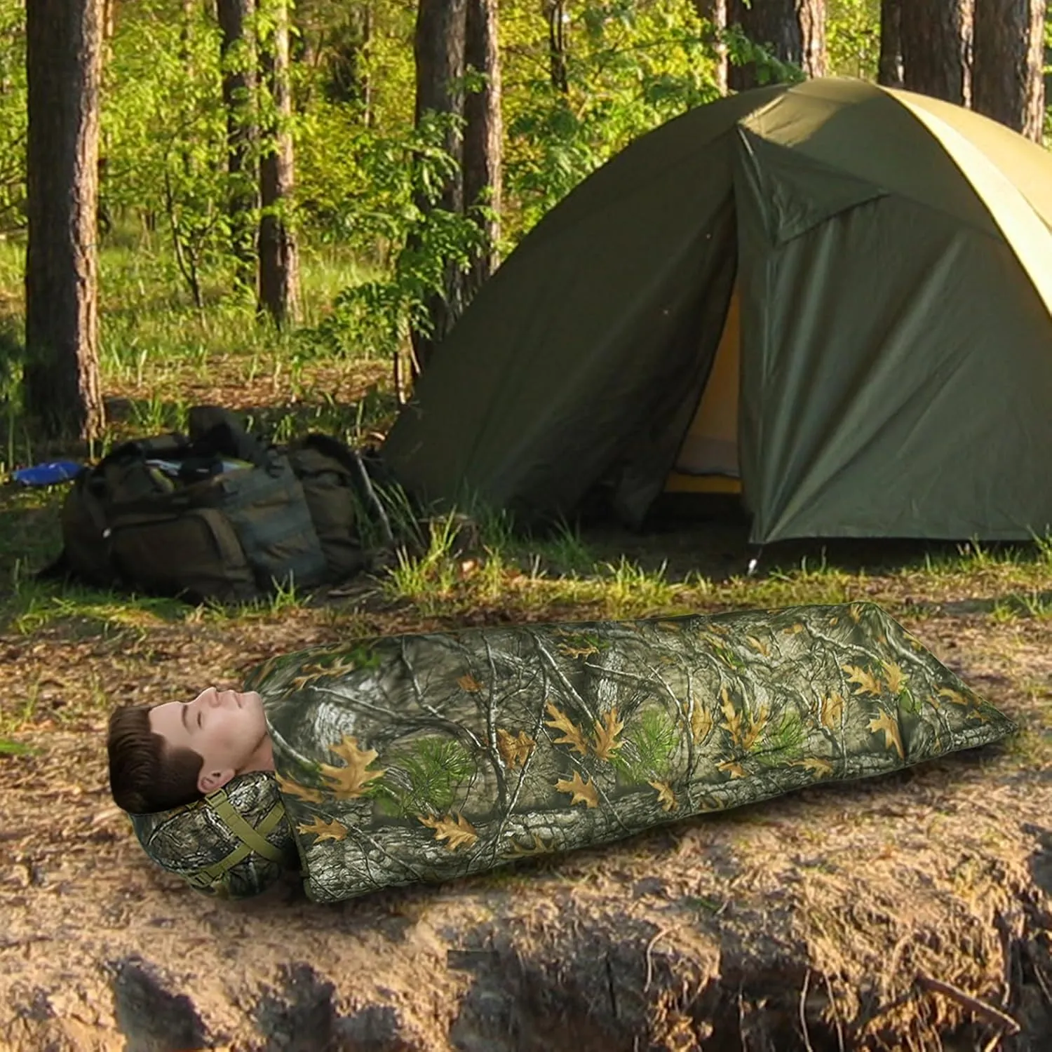 Military Poncho Liner 60”x 79” Camping Blanket Insulation Compact Waterproof for Travel Stadium Outdoor Camping