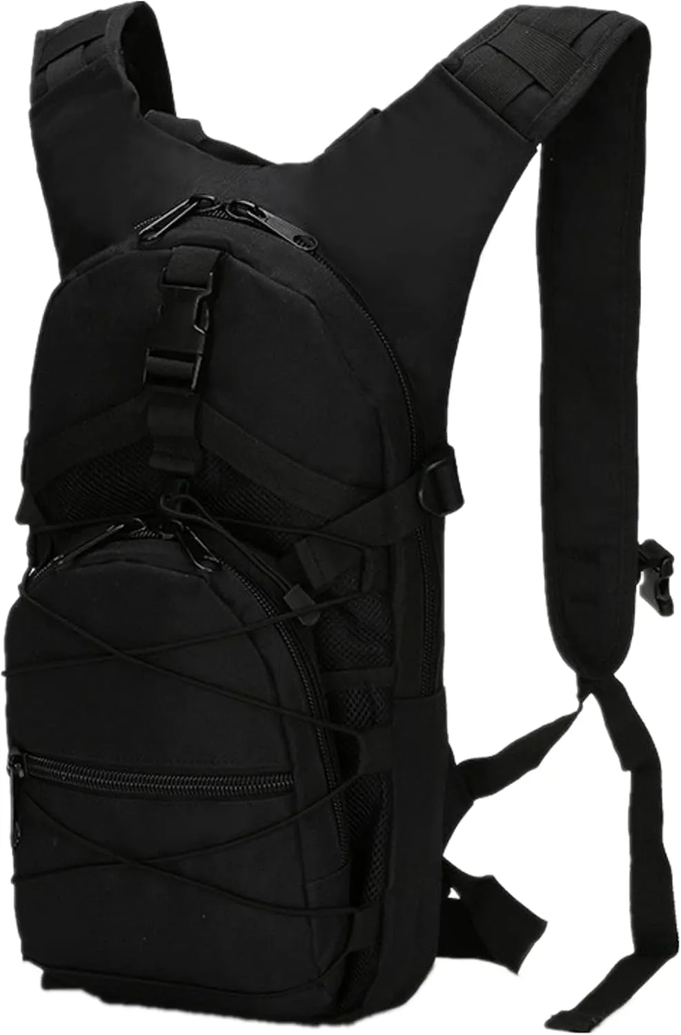 Military Tactical Backpack, 15L Outdoor Travel MOLLE Army daypack Bag for Climbing Trekking Hiking Running Cycling Biking Sports