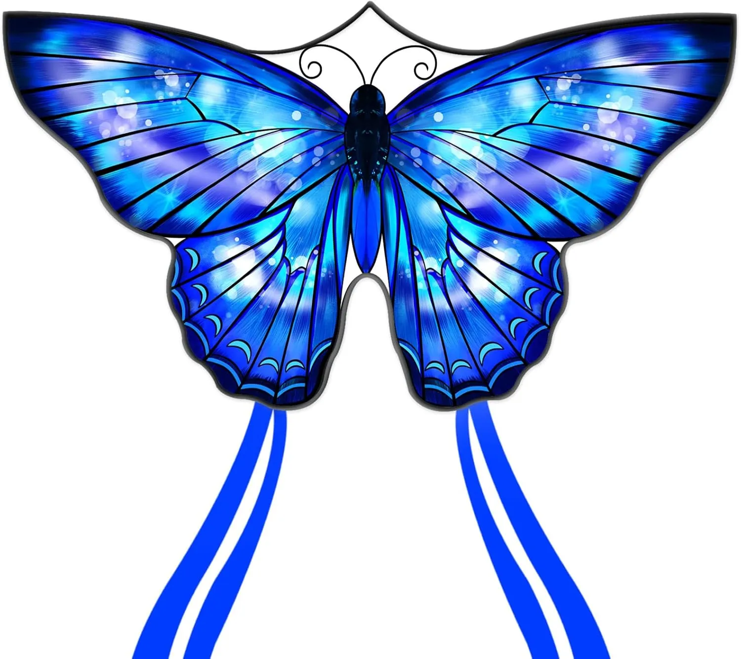 Mint's Colorful Life Butterfly Kite for Kids & Adults Easy to Fly, Large Single Line Kites with 300ft String Kite Handle