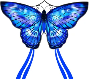Mint's Colorful Life Butterfly Kite for Kids & Adults Easy to Fly, Large Single Line Kites with 300ft String Kite Handle