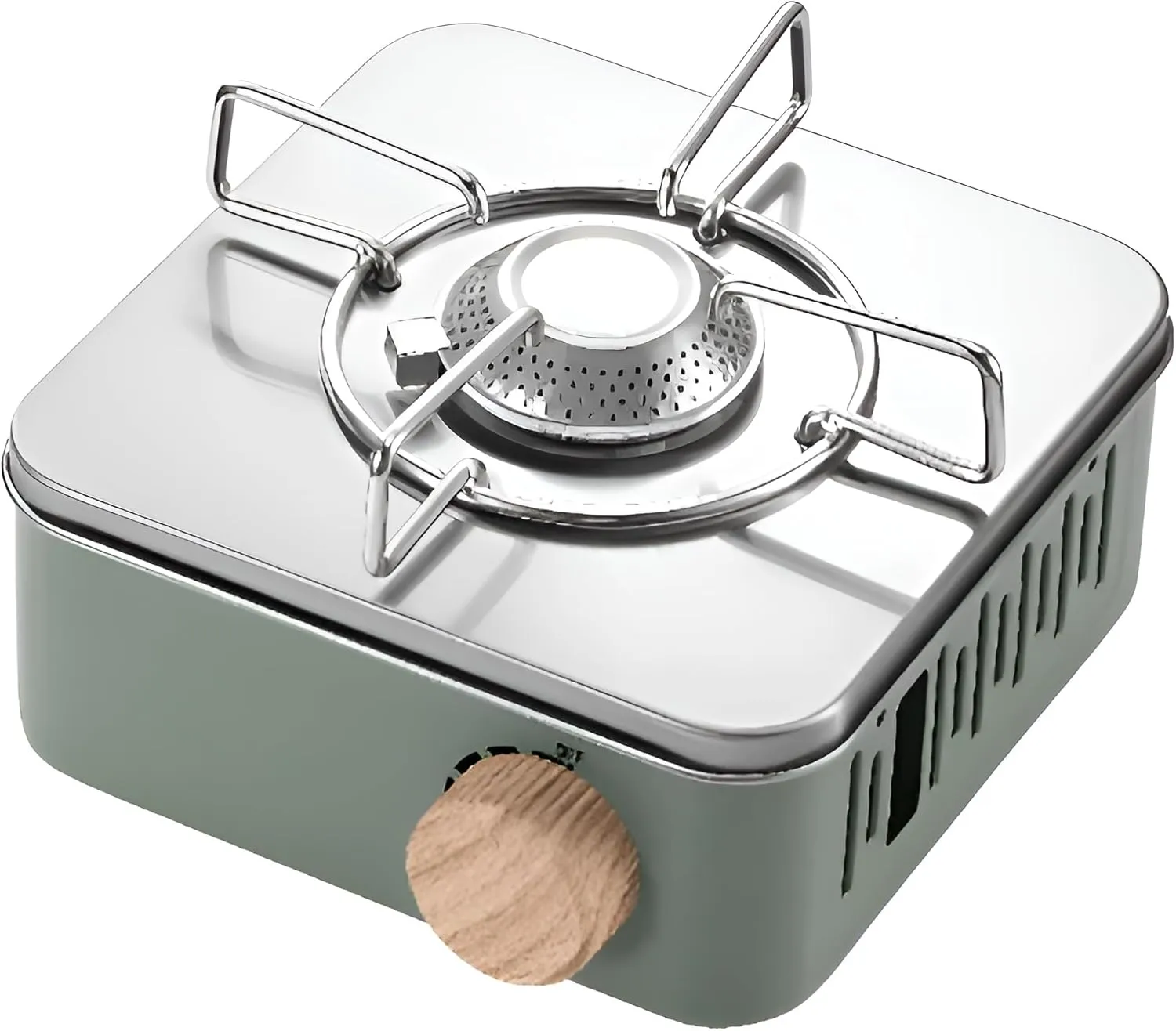[Mokcoliy]【Mini Gas Stove】light Outdoor Cooking System - Fast Heating Camping Stove with Stable Base, Energy-Efficient for Picnics, Fishing & Survival Gear (Easy Carry Compact Design)