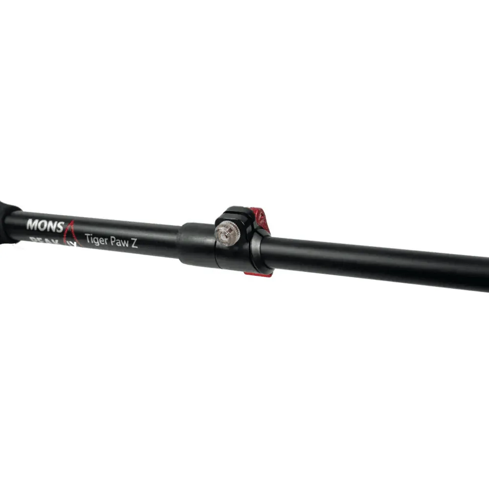 Mons Peak IX Tiger Paw Z Trekking Poles for Comfort