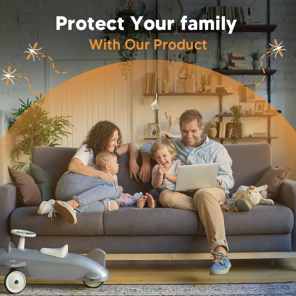 Mosquito Repellent Outdoor Patio, Mosquito Outdoor Control, Natural Mosquito Repellent for Yard, Long Lasting Mosquito Repeller-12 Pack